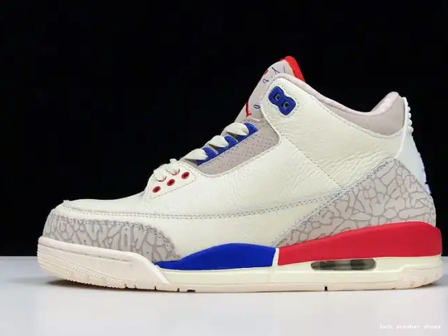 LUCY "CHARITY Retro 3 Air red mens GAME" 136064-140 sail Jordan 0514